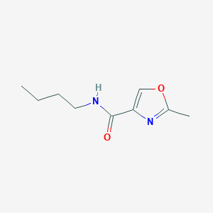 N-butyl-2-methyl-1,3-oxazole-4-carboxamide