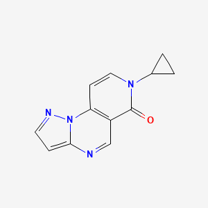 7-cyclopropylpyrazolo[1,5-a]pyrido[3,4-e]pyrimidin-6(7H)-one