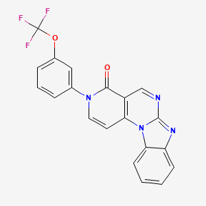 3-[3-(trifluoromethoxy)phenyl]pyrido[3',4':5,6]pyrimido[1,2-a]benzimidazol-4(3H)-one