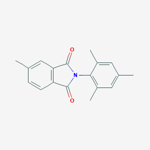 molecular formula C18H17NO2 B447576 2-mesityl-5-methyl-1H-isoindole-1,3(2H)-dione 
