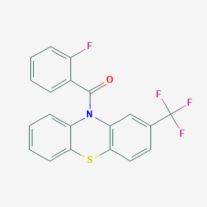 10-(2-Fluorobenzoyl)-2-(trifluoromethyl)-10H-phenothiazine