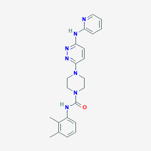 N-(2,3-dimethylphenyl)-4-[6-(2-pyridinylamino)-3-pyridazinyl]-1-piperazinecarboxamide