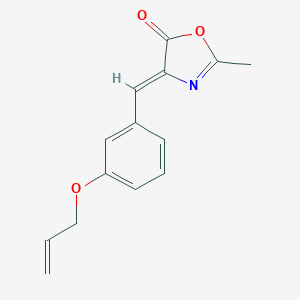 4-[3-(allyloxy)benzylidene]-2-methyl-1,3-oxazol-5(4H)-one