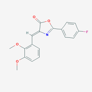 4-(2,3-Dimethoxy-benzylidene)-2-(4-fluoro-phenyl)-4H-oxazol-5-one