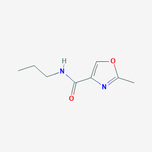 2-methyl-N-propyl-1,3-oxazole-4-carboxamide