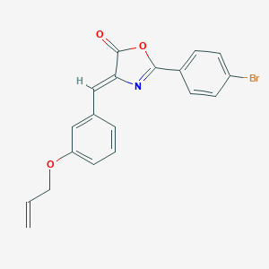 4-[3-(allyloxy)benzylidene]-2-(4-bromophenyl)-1,3-oxazol-5(4H)-one