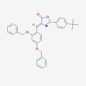 4-[2,4-bis(benzyloxy)benzylidene]-2-(4-tert-butylphenyl)-1,3-oxazol-5(4H)-one