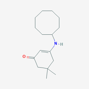 3-(Cyclooctylamino)-5,5-dimethyl-2-cyclohexen-1-one