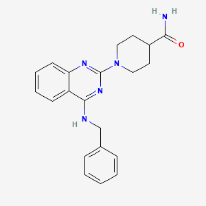 1-(4-(Benzylamino)quinazolin-2-yl)piperidine-4-carboxamide