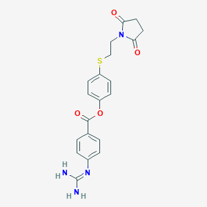molecular formula C20H20N4O4S B044767 帕他莫司他 CAS No. 114568-26-2