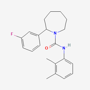 N-(2,3-dimethylphenyl)-2-(3-fluorophenyl)azepane-1-carboxamide