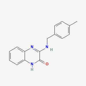 3-[(4-methylbenzyl)amino]quinoxalin-2(1H)-one