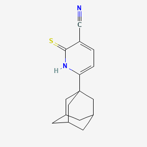 molecular formula C16H18N2S B4477568 Blwmkctxgscbid-uhfffaoysa- 