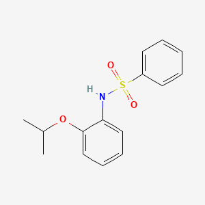 N-[2-(propan-2-yloxy)phenyl]benzenesulfonamide