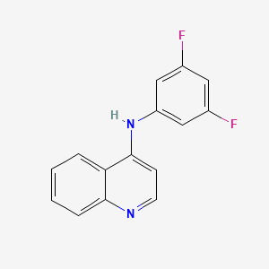 N-(3,5-difluorophenyl)-4-quinolinamine