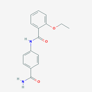 N-(4-carbamoylphenyl)-2-ethoxybenzamide