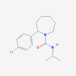 2-(4-Chlorophenyl)-N-(propan-2-YL)azepane-1-carboxamide