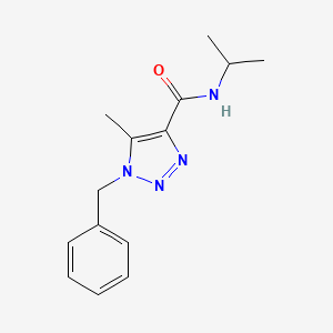 1-benzyl-N-isopropyl-5-methyl-1H-1,2,3-triazole-4-carboxamide