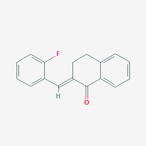 2-(2-Fluorobenzylidene)-3,4-dihydro-1(2H)-naphthalenone