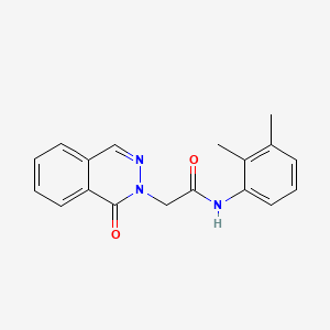 N-(2,3-dimethylphenyl)-2-(1-oxo-2(1H)-phthalazinyl)acetamide