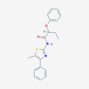 N-(5-methyl-4-phenyl-1,3-thiazol-2-yl)-2-phenoxybutanamide