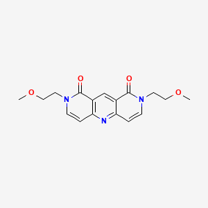 2,8-bis(2-methoxyethyl)pyrido[4,3-b]-1,6-naphthyridine-1,9(2H,8H)-dione