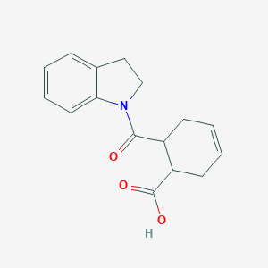 6-(Indolinylcarbonyl)cyclohex-3-enecarboxylic acid
