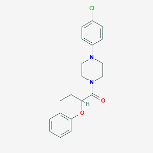 1-[4-(4-Chlorophenyl)piperazin-1-yl]-2-phenoxybutan-1-one