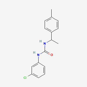 1-(3-Chlorophenyl)-3-[1-(4-methylphenyl)ethyl]urea