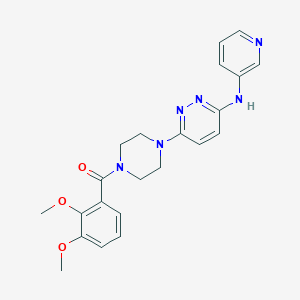 6-[4-(2,3-dimethoxybenzoyl)-1-piperazinyl]-N-3-pyridinyl-3-pyridazinamine