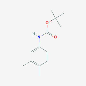 molecular formula C13H19NO2 B4480005 tert-butyl (3,4-dimethylphenyl)carbamate 