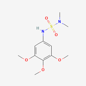 N,N-dimethyl-N'-(3,4,5-trimethoxyphenyl)sulfamide