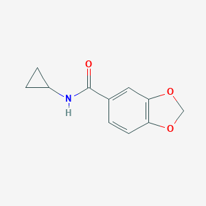 N-cyclopropyl-1,3-benzodioxole-5-carboxamide