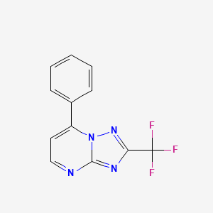 7-phenyl-2-(trifluoromethyl)[1,2,4]triazolo[1,5-a]pyrimidine