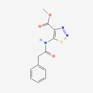 methyl 5-[(phenylacetyl)amino]-1,2,3-thiadiazole-4-carboxylate