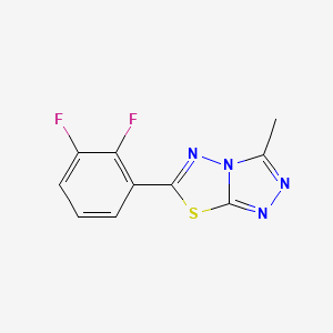 6-(2,3-difluorophenyl)-3-methyl[1,2,4]triazolo[3,4-b][1,3,4]thiadiazole