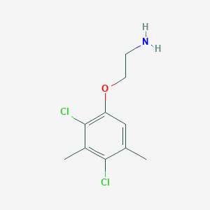 2-(2,4-Dichloro-3,5-dimethylphenoxy)ethan-1-amine