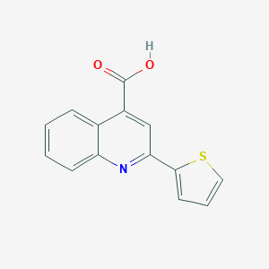 molecular formula C14H9NO2S B448064 2-噻吩-2-基-喹啉-4-羧酸 CAS No. 31792-47-9