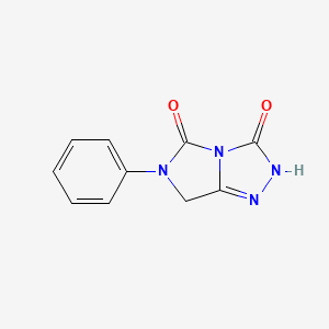 6-phenyl-6,7-dihydro-3H-imidazo[5,1-c][1,2,4]triazole-3,5(2H)-dione