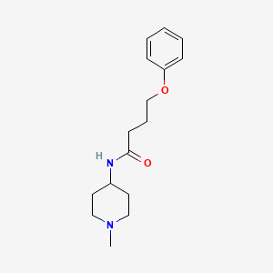 N-(1-methyl-4-piperidinyl)-4-phenoxybutanamide