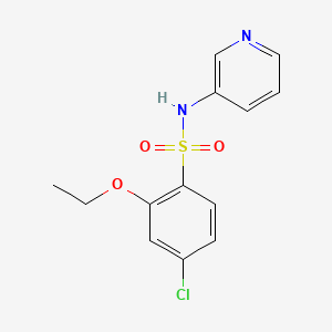 4-chloro-2-ethoxy-N-(3-pyridinyl)benzenesulfonamide