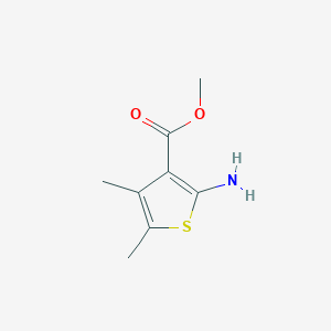 molecular formula C8H11NO2S B448080 Methyl 2-amino-4,5-dimethylthiophene-3-carboxylate CAS No. 4651-93-8