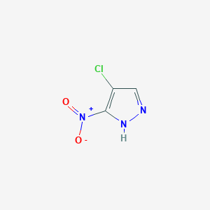 molecular formula C3H2ClN3O2 B448081 4-Chlor-3-nitro-1H-pyrazol CAS No. 400752-98-9