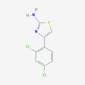 molecular formula C9H6Cl2N2S B448083 4-(2,4-二氯苯基)-1,3-噻唑-2-胺 CAS No. 93209-97-3