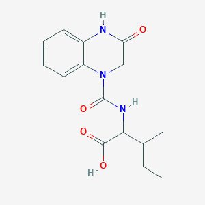 N-[(3-oxo-3,4-dihydro-1(2H)-quinoxalinyl)carbonyl]isoleucine