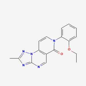 molecular formula C17H15N5O2 B4480870 7-(2-ethoxyphenyl)-2-methylpyrido[3,4-e][1,2,4]triazolo[1,5-a]pyrimidin-6(7H)-one 