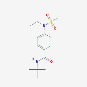 N-TERT-BUTYL-4-(N-ETHYLETHANESULFONAMIDO)BENZAMIDE