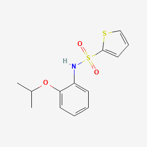 N-[2-(propan-2-yloxy)phenyl]thiophene-2-sulfonamide