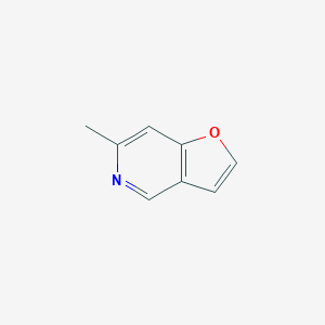 molecular formula C8H7NO B044811 6-甲基呋喃[3,2-c]吡啶 CAS No. 117013-82-8