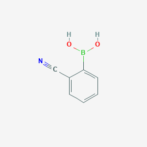 molecular formula C7H6BNO2 B044822 2-氰基苯硼酸 CAS No. 138642-62-3
